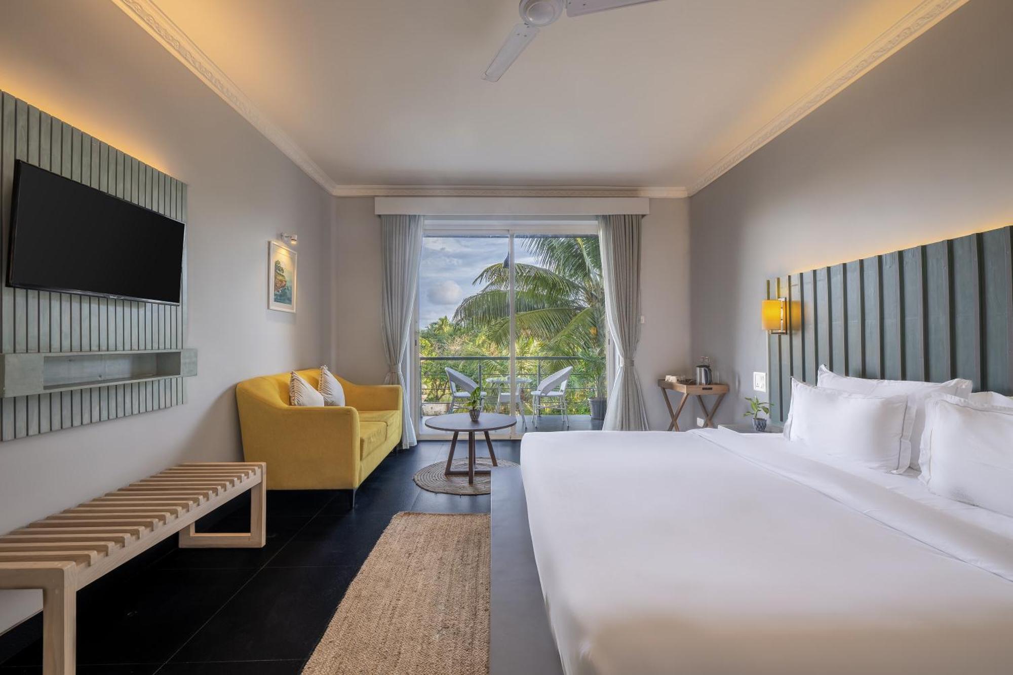 Hotel Echor Samara Morjim Goa Sea View Restro Exteriér fotografie