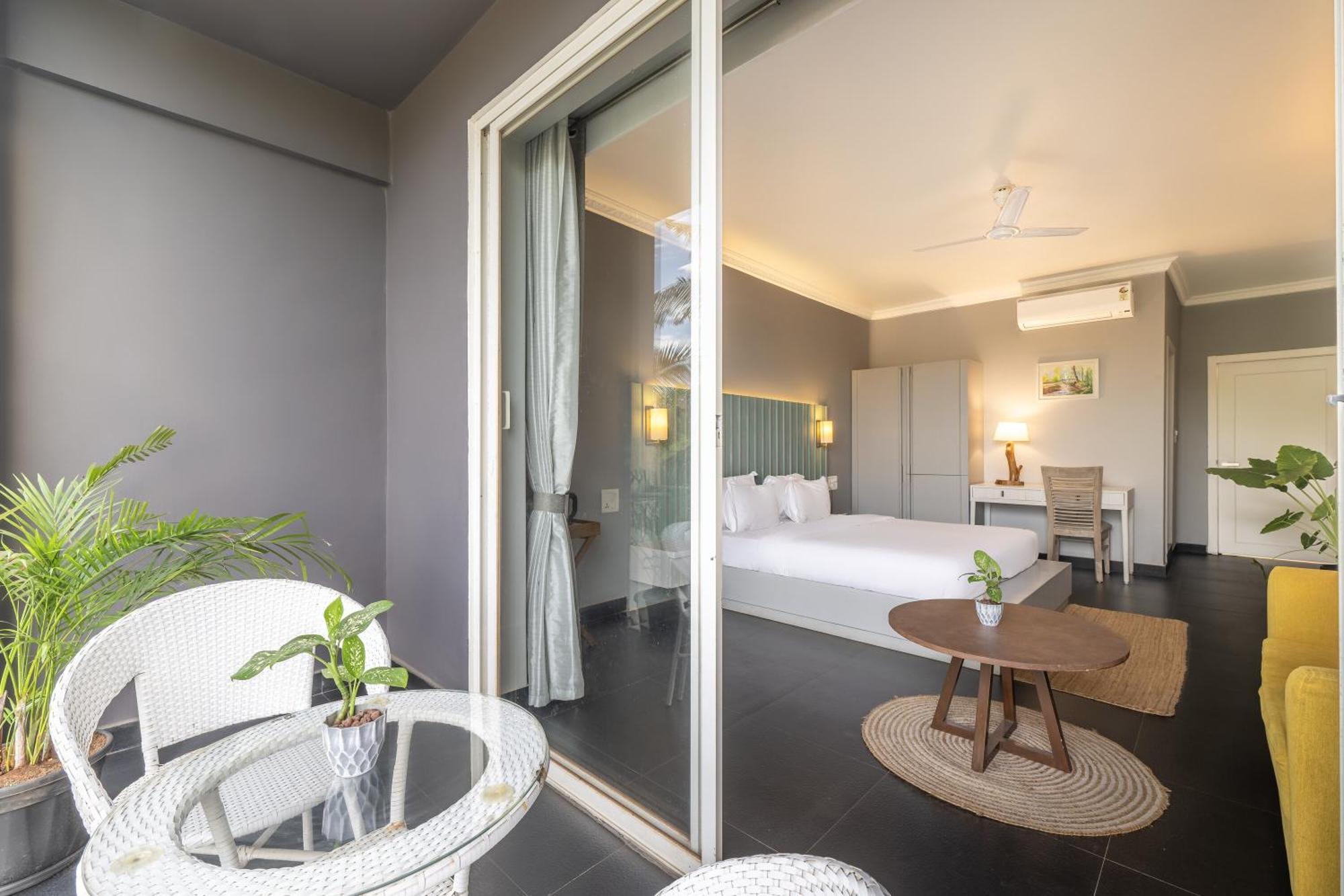 Hotel Echor Samara Morjim Goa Sea View Restro Exteriér fotografie