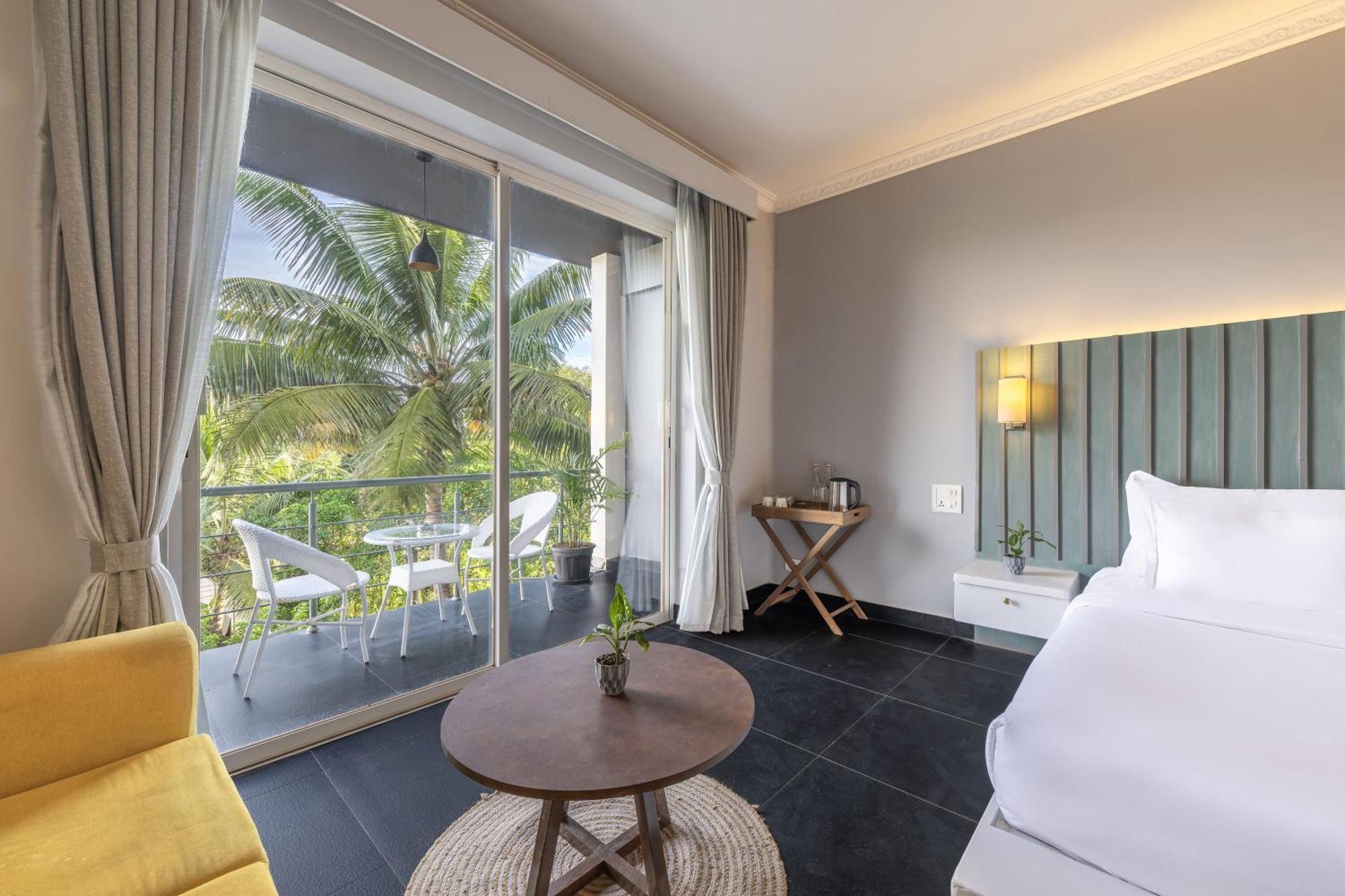 Hotel Echor Samara Morjim Goa Sea View Restro Exteriér fotografie