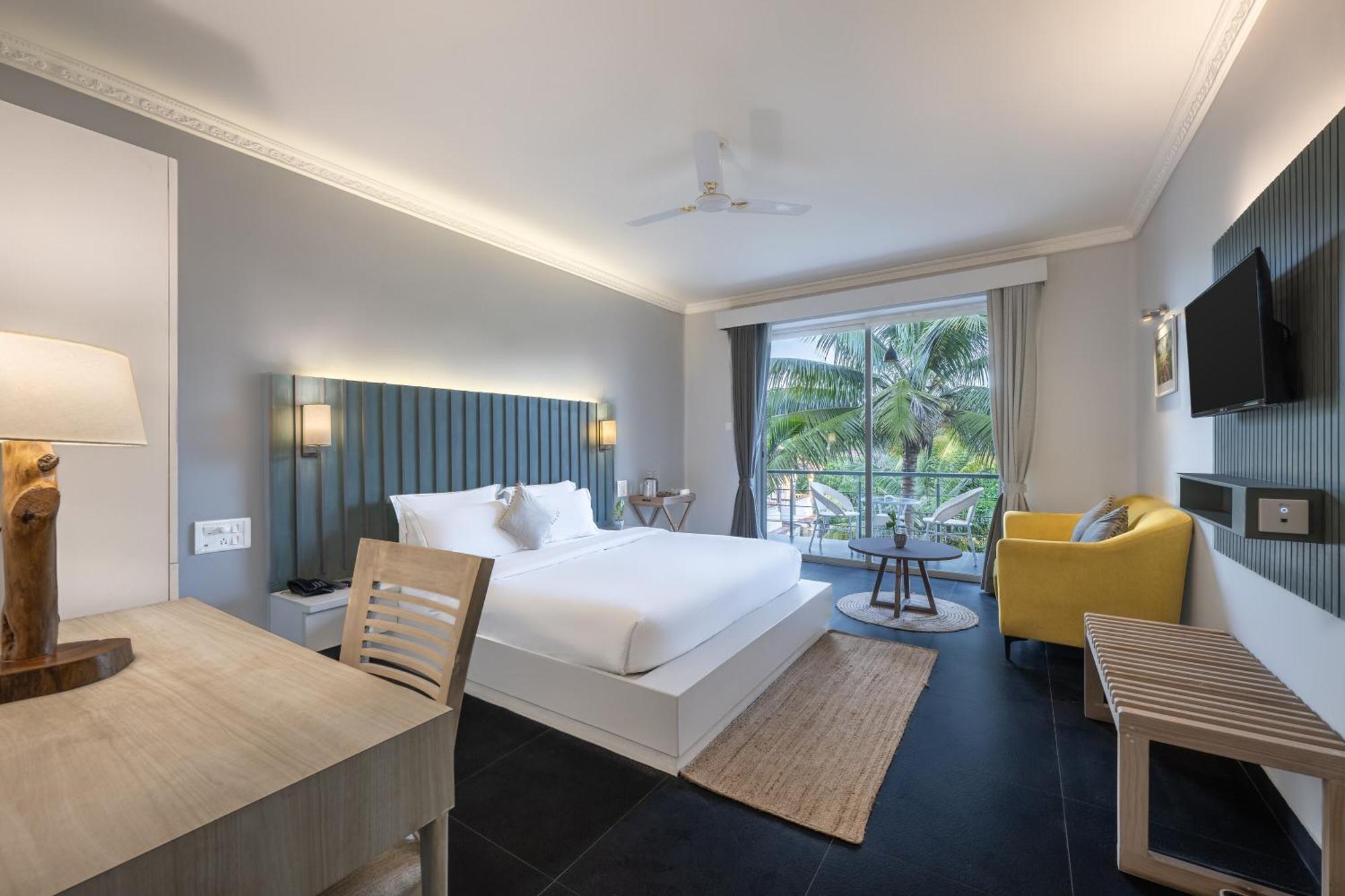 Hotel Echor Samara Morjim Goa Sea View Restro Exteriér fotografie