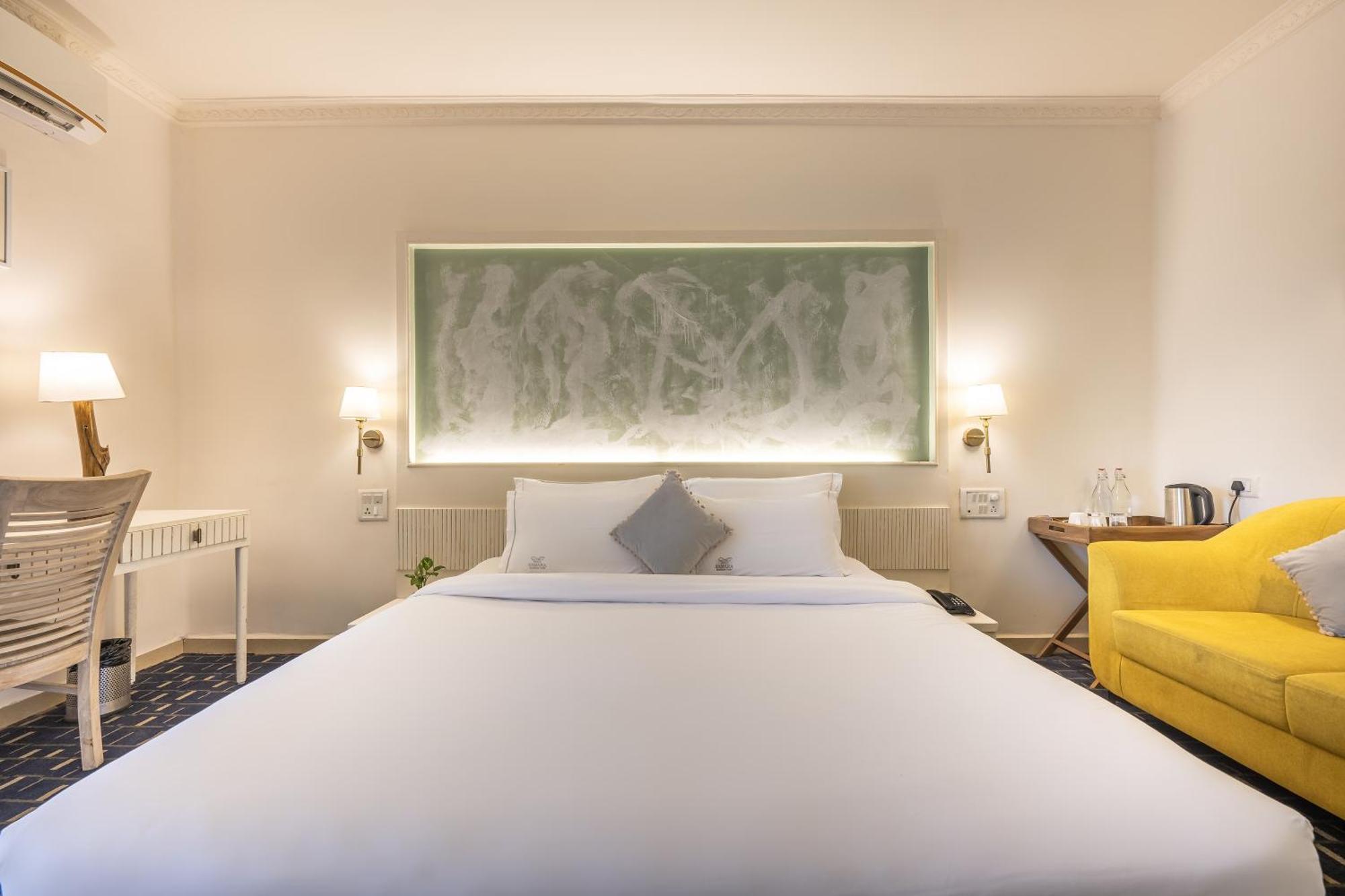 Hotel Echor Samara Morjim Goa Sea View Restro Exteriér fotografie