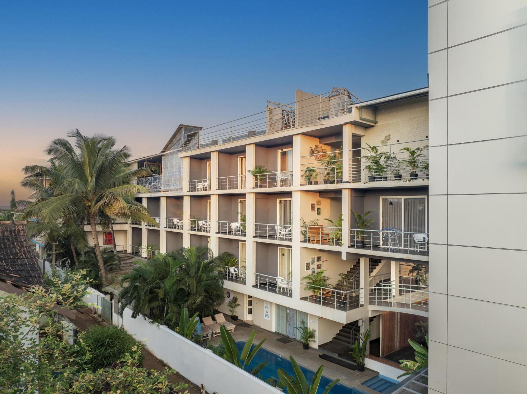 Hotel Echor Samara Morjim Goa Sea View Restro Exteriér fotografie