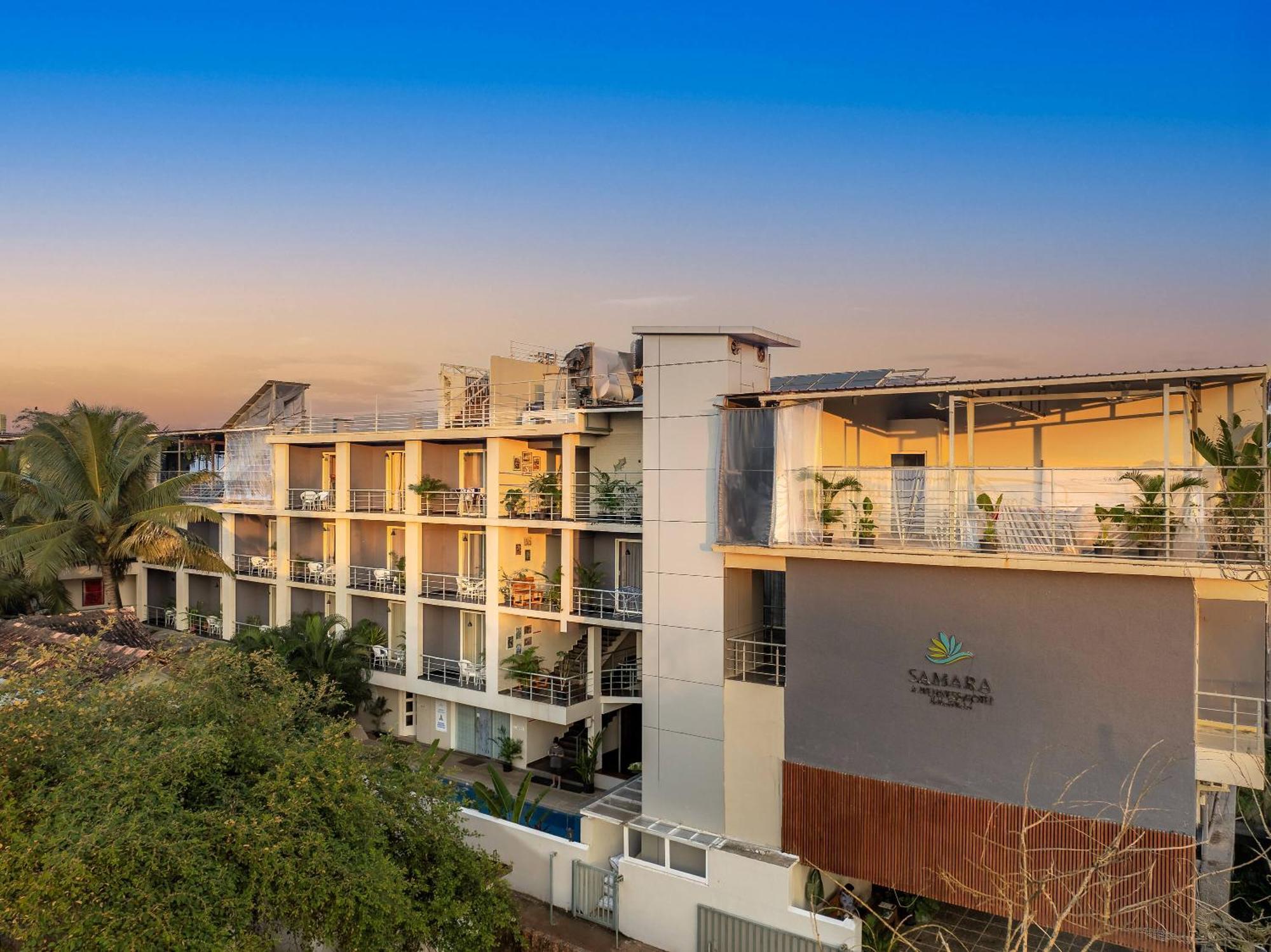 Hotel Echor Samara Morjim Goa Sea View Restro Exteriér fotografie