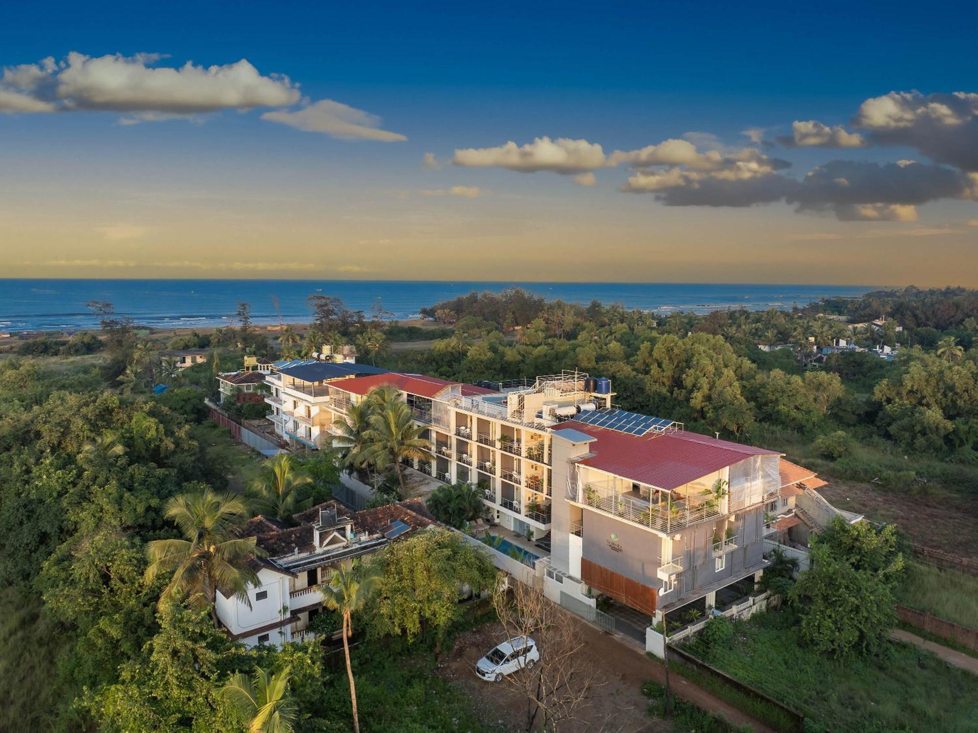 Hotel Echor Samara Morjim Goa Sea View Restro Exteriér fotografie